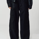 Sebastian Dobby Denim Cargo Pant