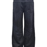 Victor Metallic Wide Leg Jeans