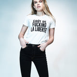 Kate Flocked Cdfll Cotton Tee