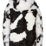 Jeffrey/Curly Spotted Lamb Down Jacket