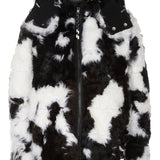 Jeffrey/Curly Spotted Lamb Down Jacket