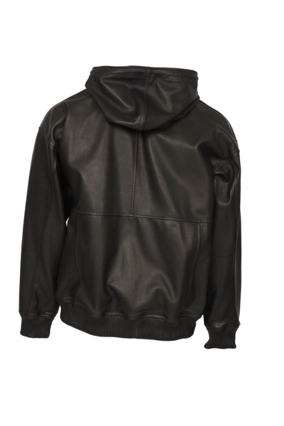 Theo/Baby G Leather Track Jacket