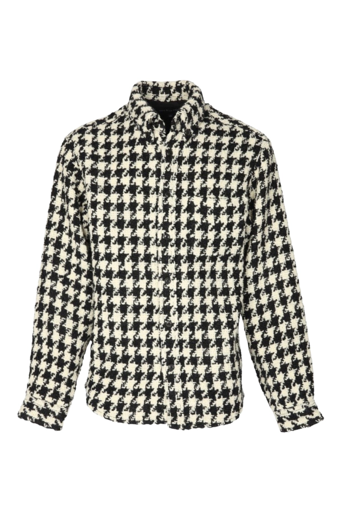 Tommy/Wool Tweed Oversized Shirt