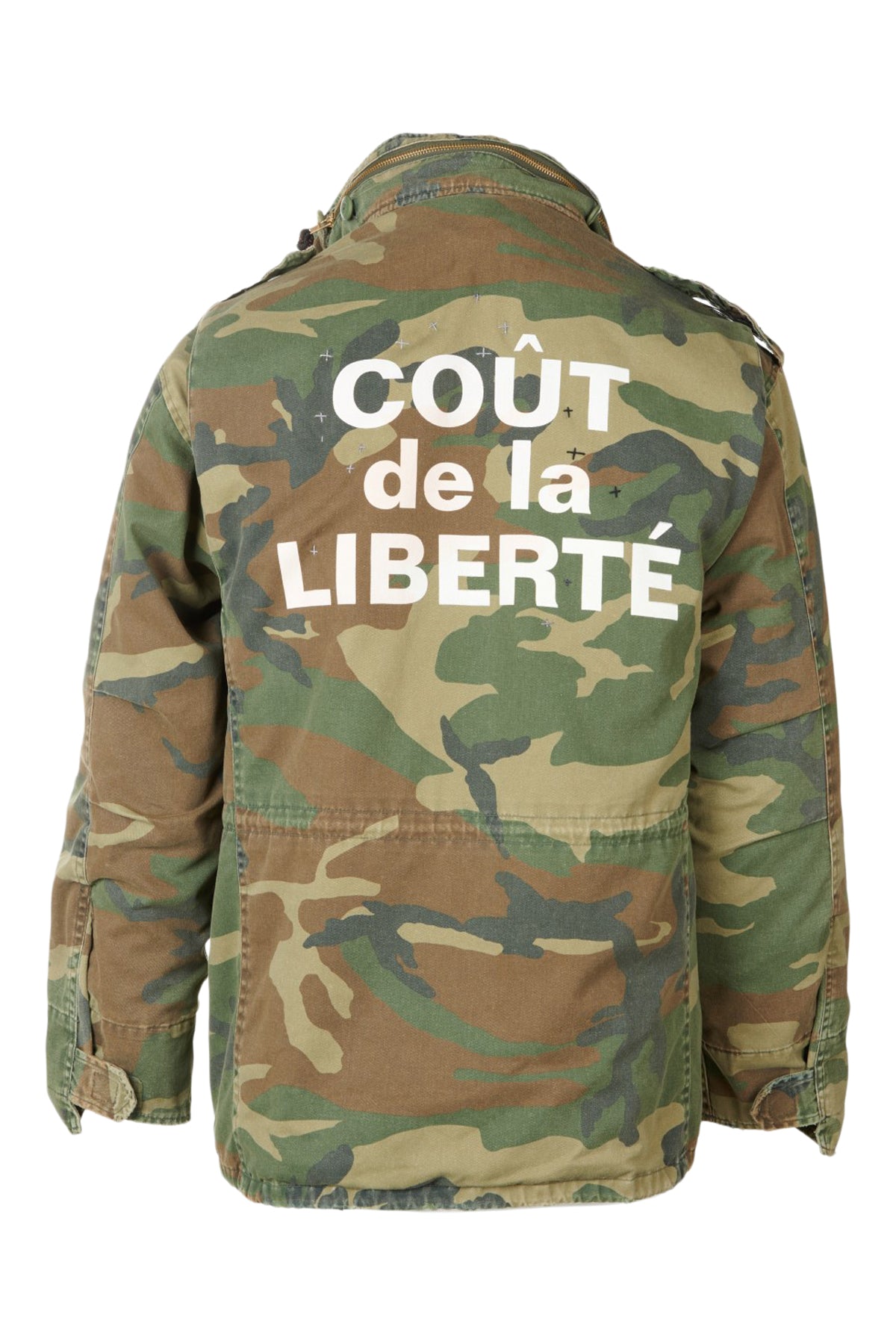 Travis/Cotton Camo Vintage Military Jacket
