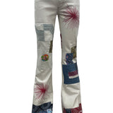 Jimmy/Patchwork Twill/Flare