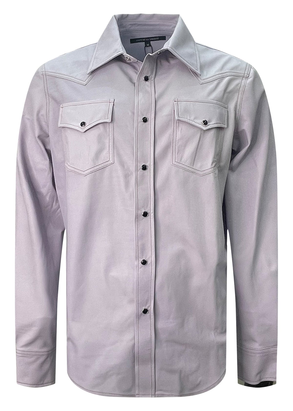 Stevie/Western Shirt/Leather