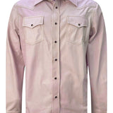 Stevie/Western Shirt/Leather