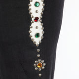 Linda/Embellished Stretch Denim Lr Super Flare