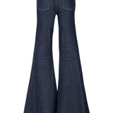 Linda/Stretch Denim Low Rise Super Flare