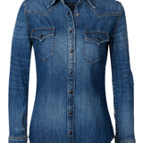 Rosie/Denim Western Shirt