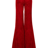 Linda/Wide Wale Viscose Cord Lr Super Flare
