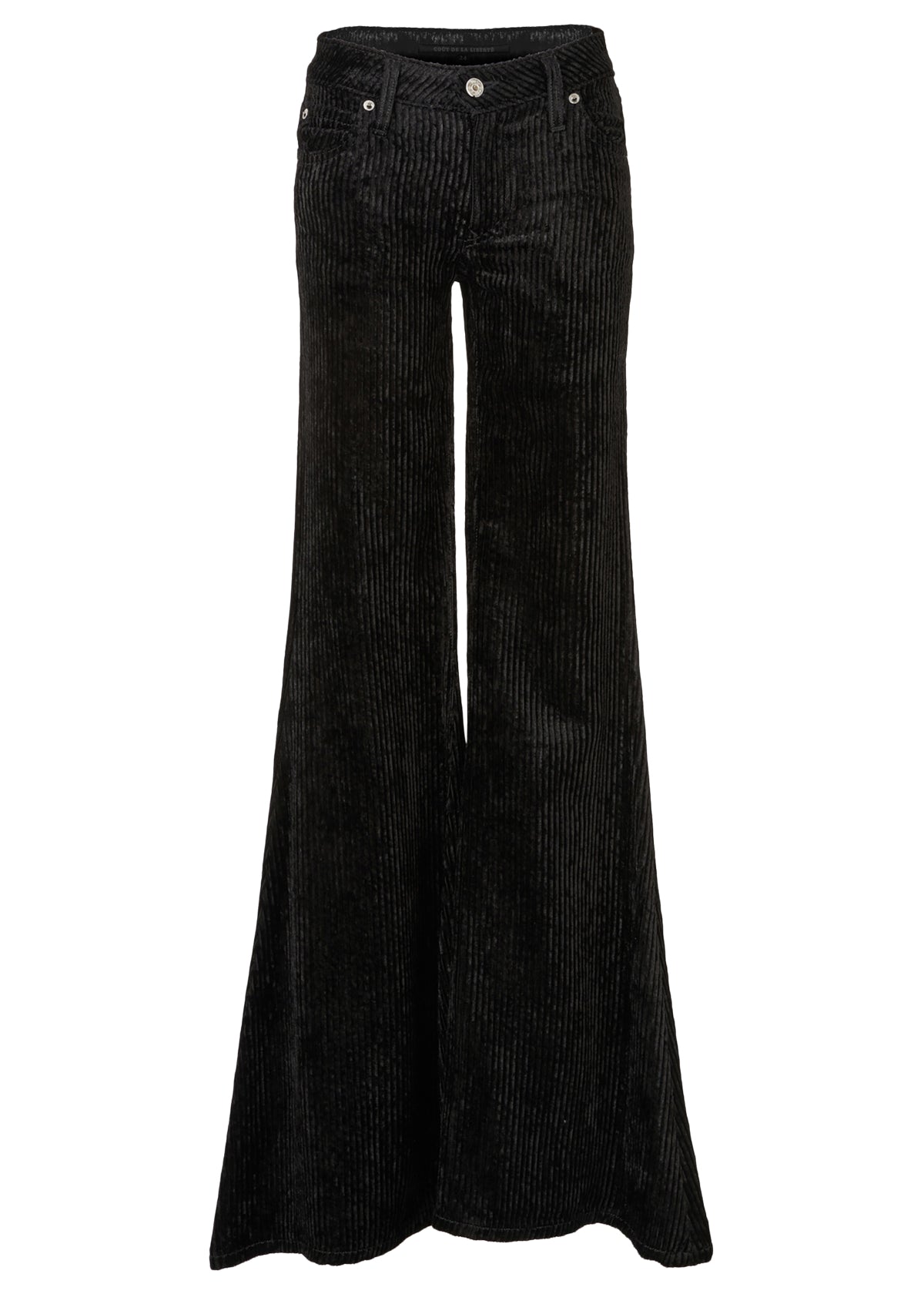 Linda/Wide Wale Viscose Cord Lr Super Flare