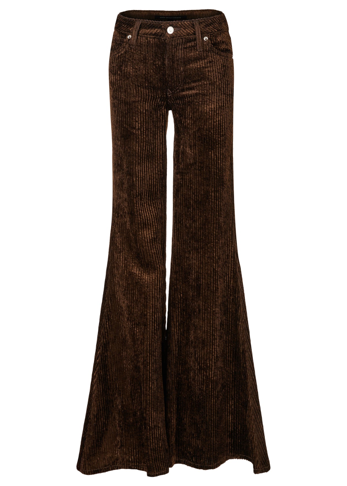 Linda/Wide Wale Viscose Cord Lr Super Flare