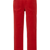 Candice/Stretch Velvet Cropped Skinny