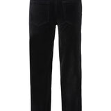 Candice/Stretch Velvet Cropped Skinny