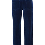 Candice/Stretch Velvet Cropped Skinny