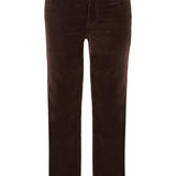 Candice/Stretch Velvet Cropped Skinny