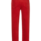 Elle Stretch Cord Hr Skinny Button Fly