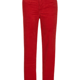 Elle Stretch Cord Hr Skinny Button Fly