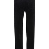 Elle Stretch Cord Hr Skinny Button Fly