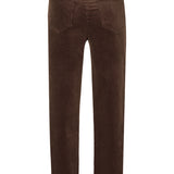Elle Stretch Cord Hr Skinny Button Fly