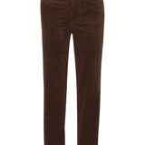 Elle Stretch Cord Hr Skinny Button Fly