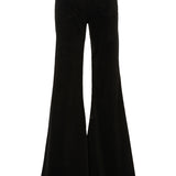 Natalia Stretch Cord Mid Rise Super Flare