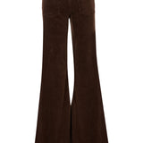 Natalia Stretch Cord Mid Rise Super Flare