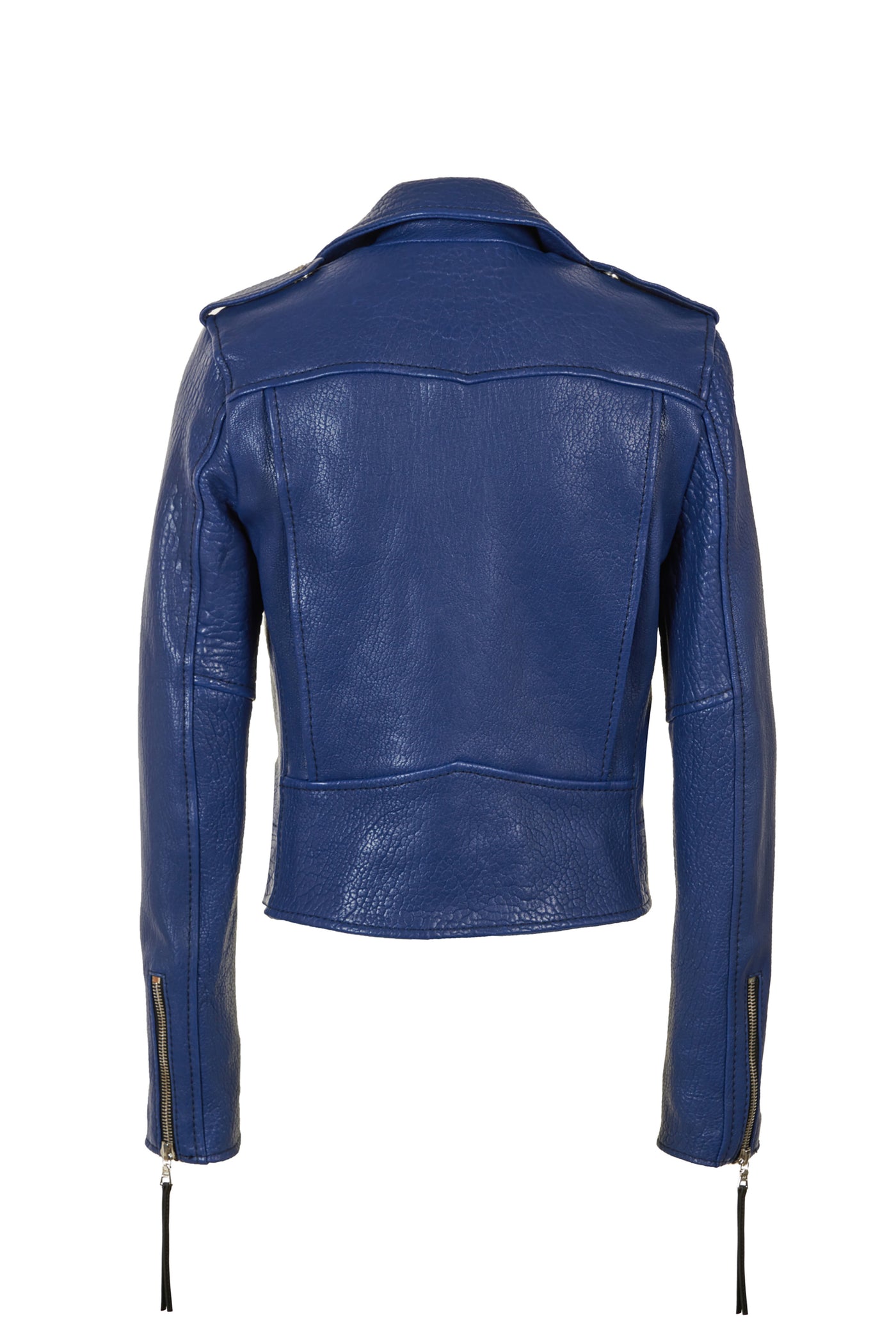 Cindy/Caravaggio Leather Moto Jacket