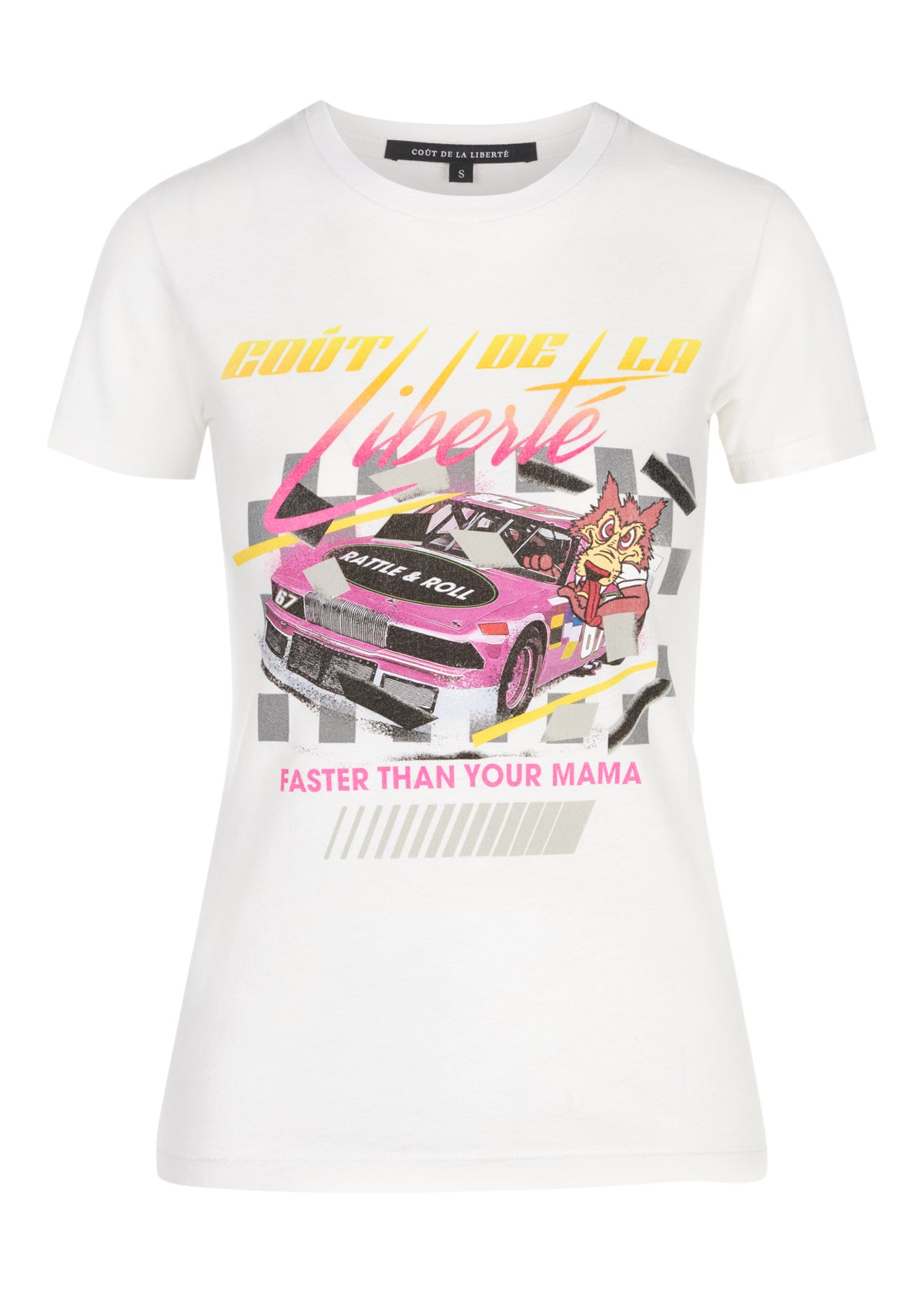 Kate/Race Car Cotton T-Shirt