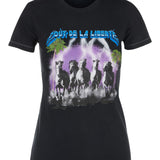 Kate/Wild Horses Cotton T-Shirt