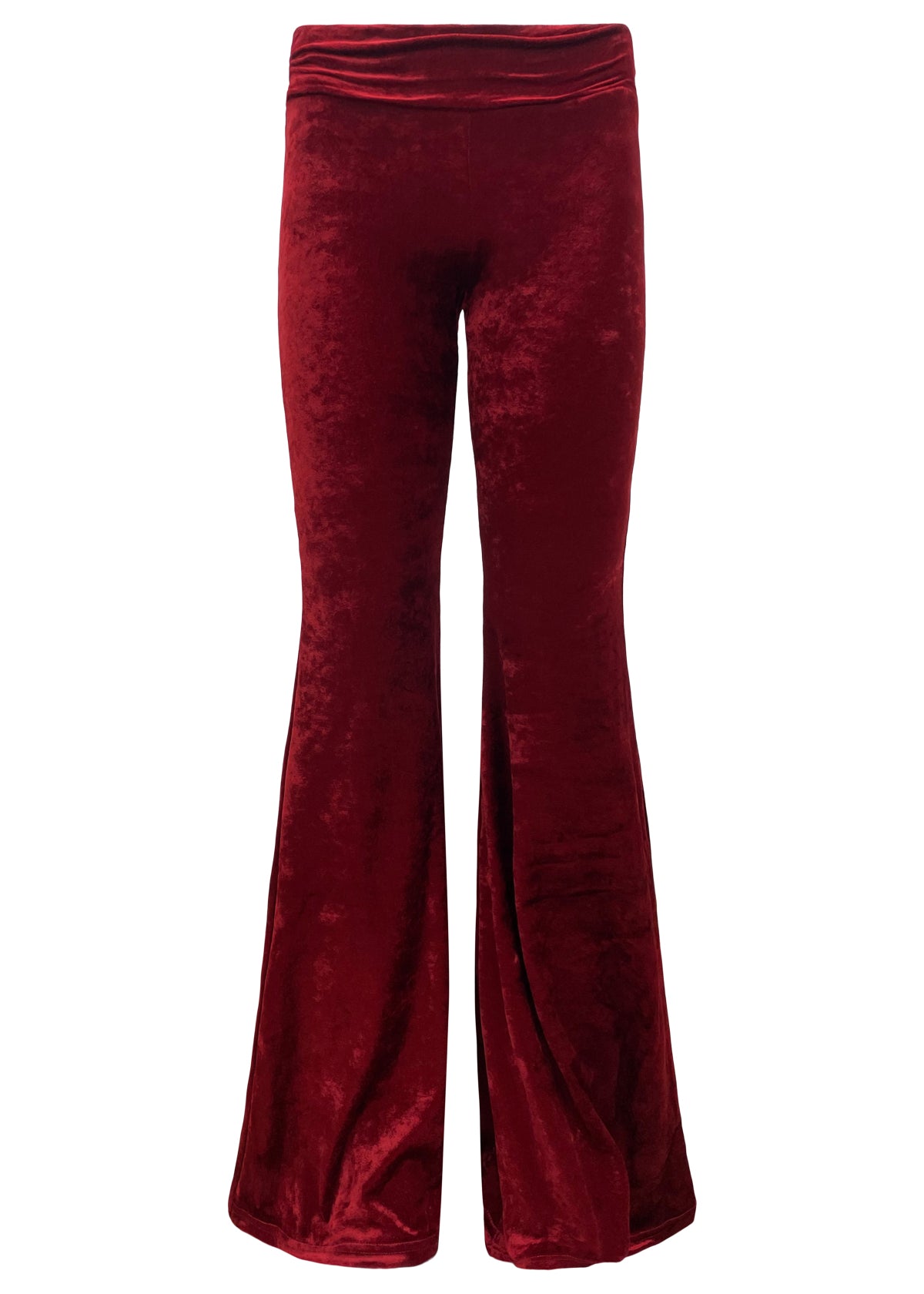 Annie Velour High Rise Flare