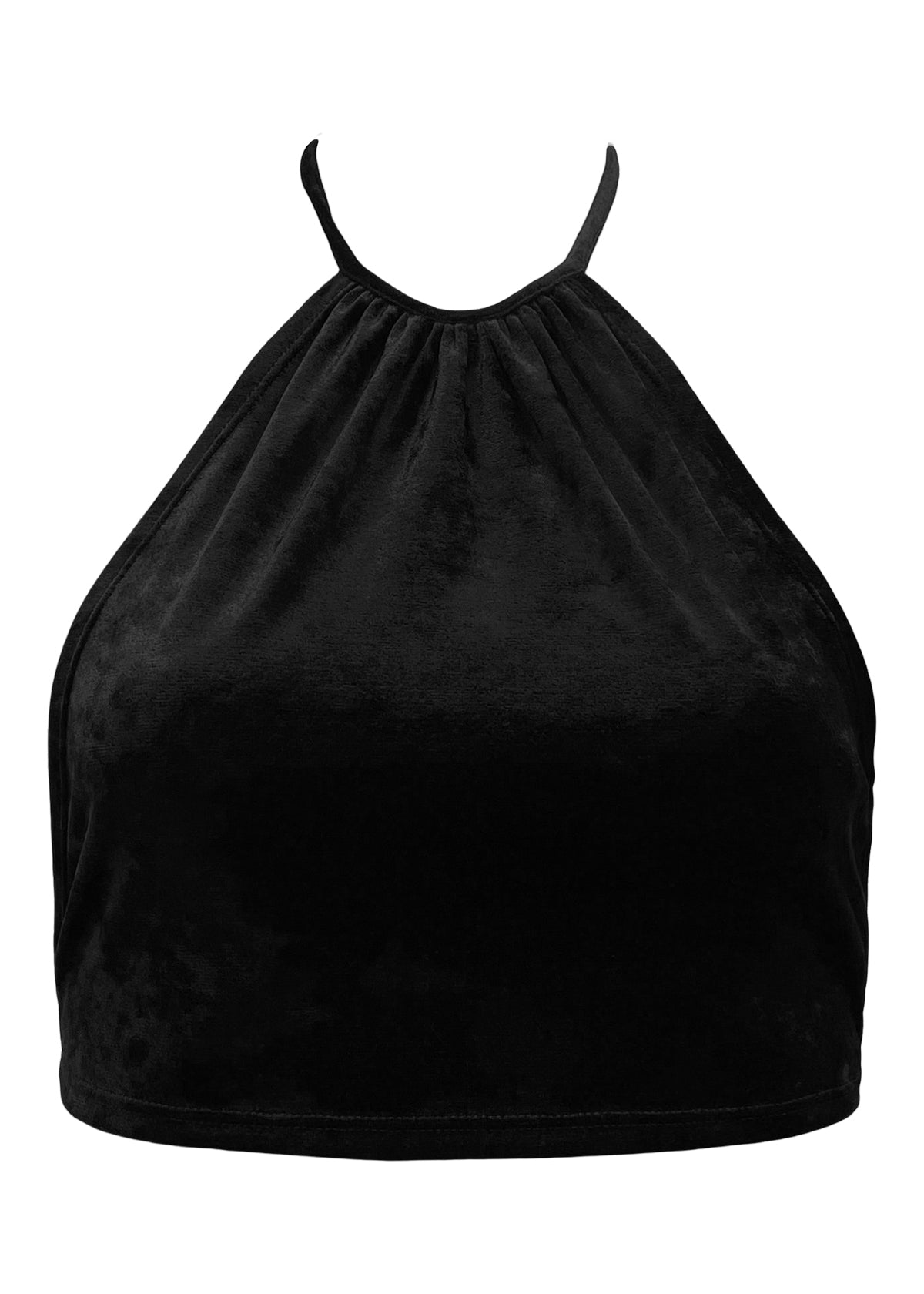Olivia Halter Top Velour