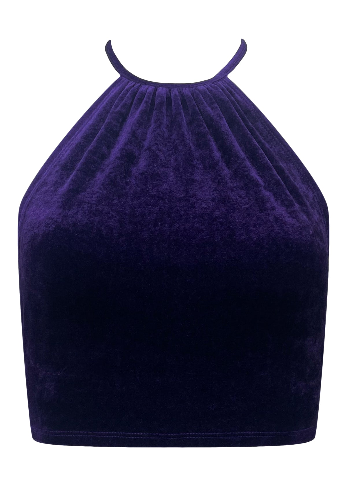 Olivia Halter Top Velour
