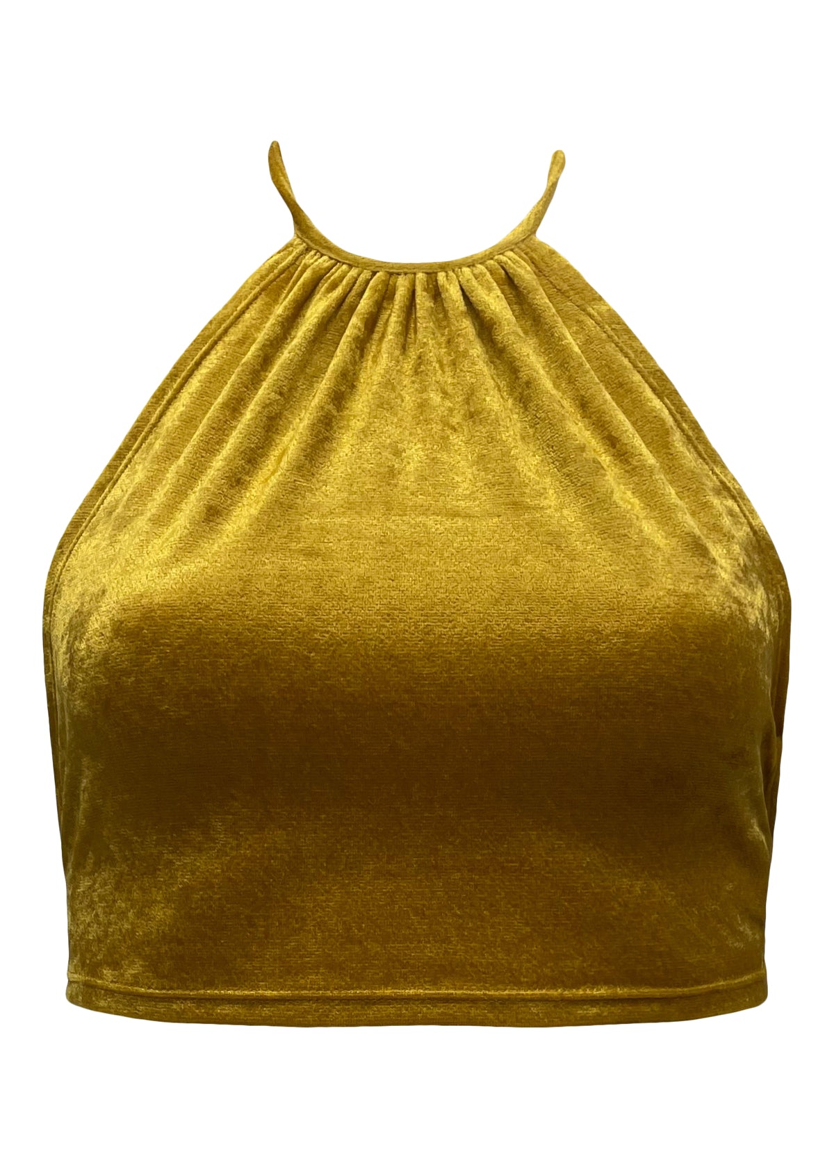Olivia Halter Top Velour