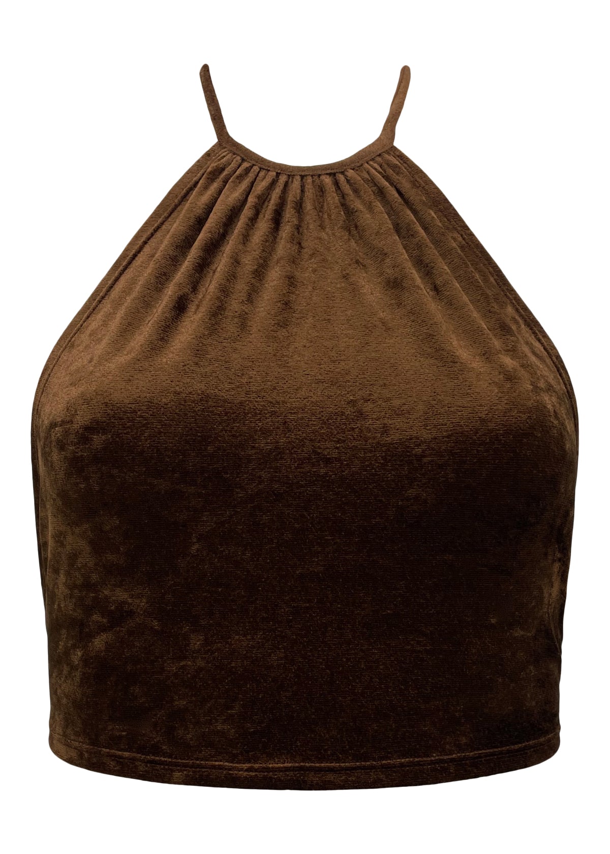 Olivia Halter Top Velour