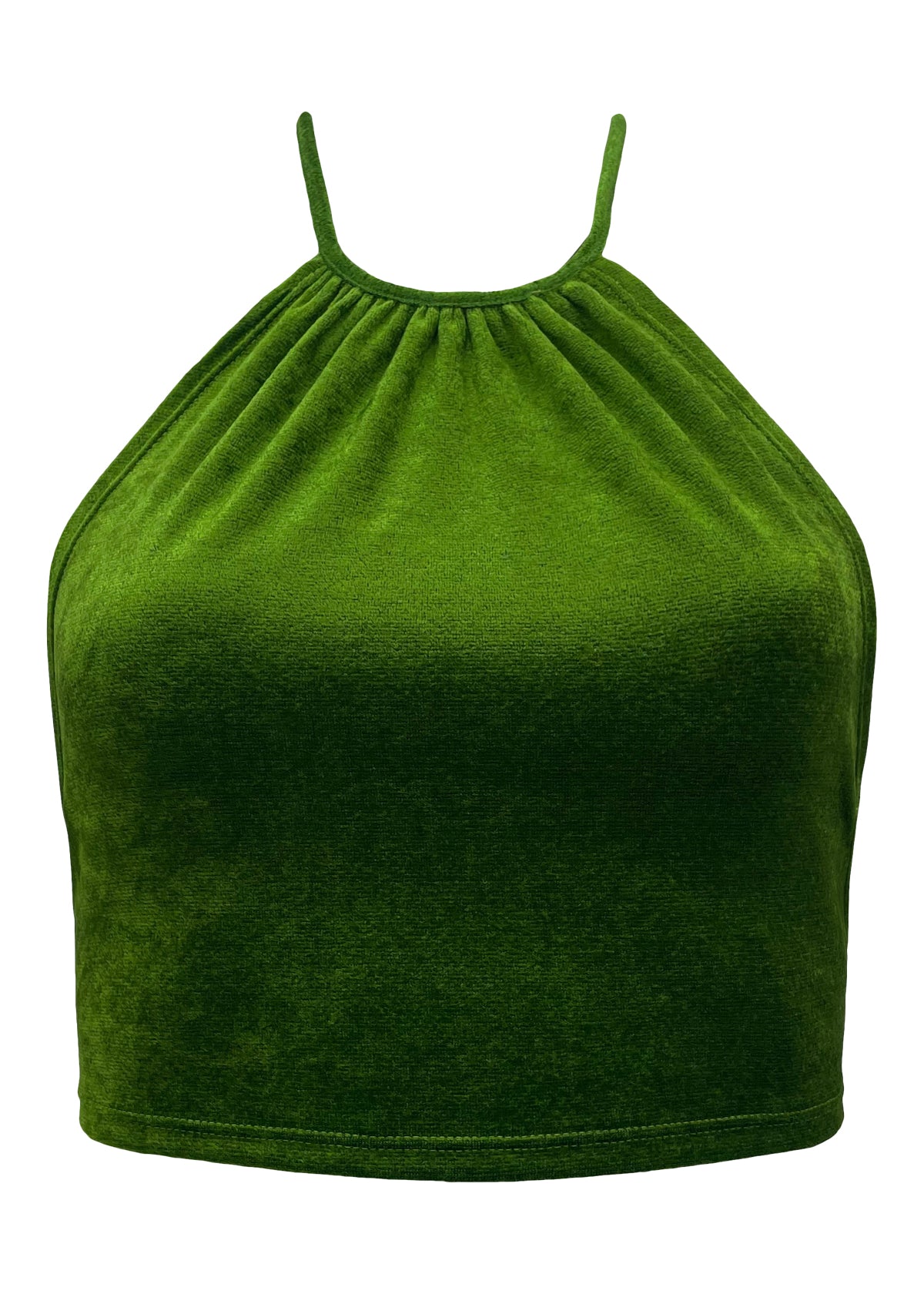 Olivia Halter Top Velour