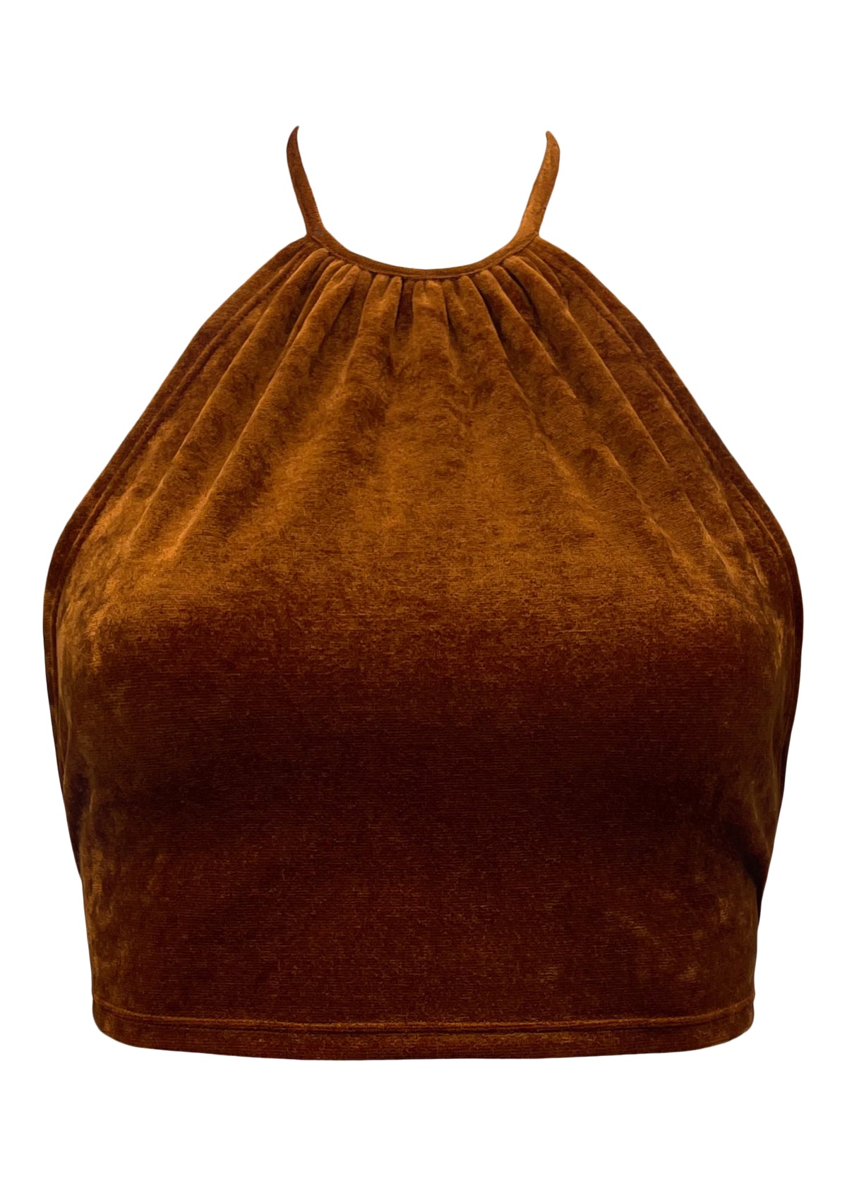 Olivia Halter Top Velour