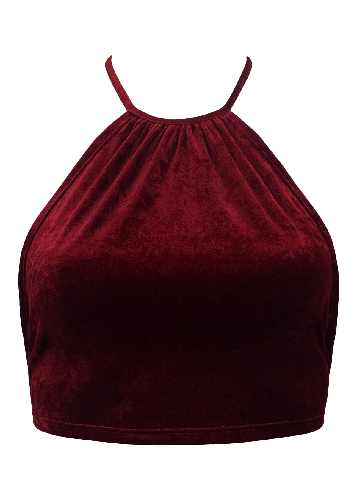 Olivia Halter Top Velour