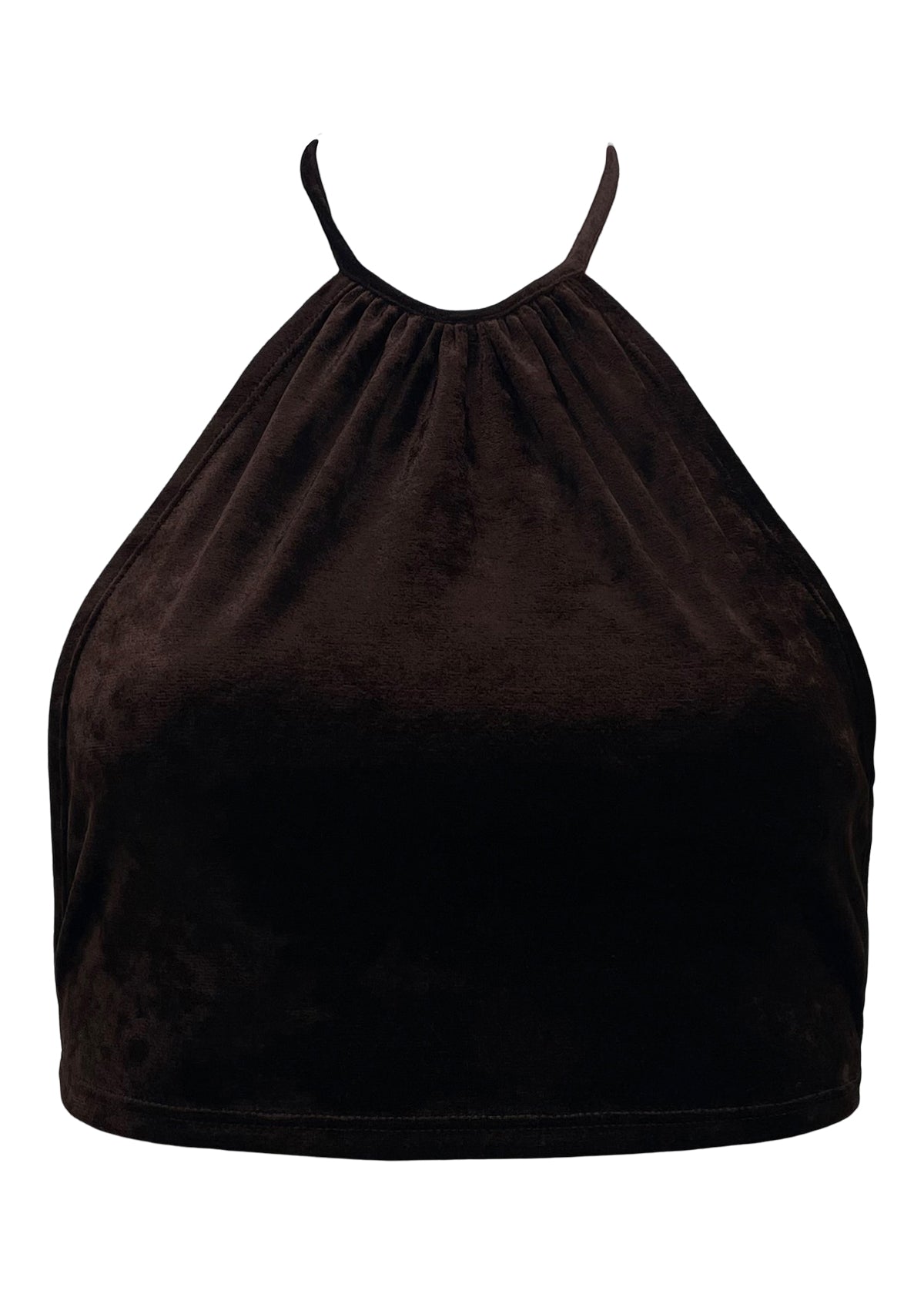 Olivia Halter Top Velour