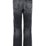 Carrie/Non-Stretch Denim Relaxed Crop