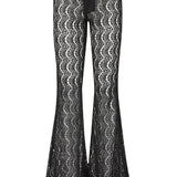 Gia/Organic Lace Low Rise Flare