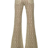 Gia/Organic Lace Low Rise Flare